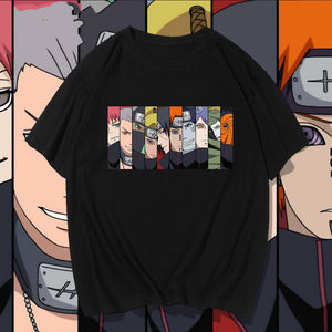 Anime N t-shirt fashion loose clothes