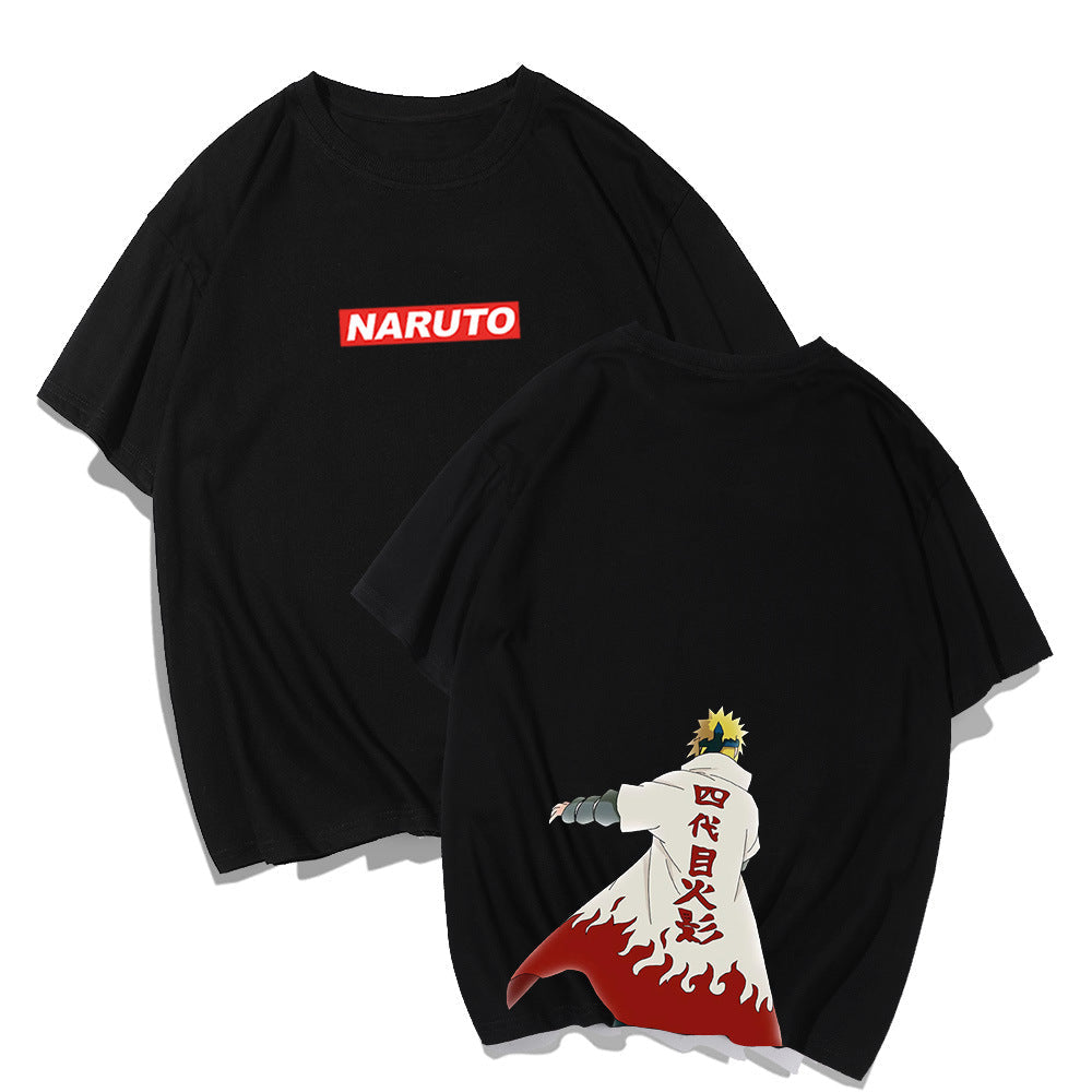 Anime N t-shirt fashion loose clothes