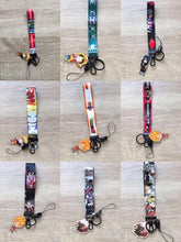 Load image into Gallery viewer, Anime lanyard keychain and bus card case/ bank card case
