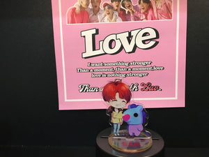 BTS Acrylic Figure Standing Plate
