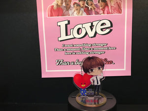 BTS Acrylic Figure Standing Plate
