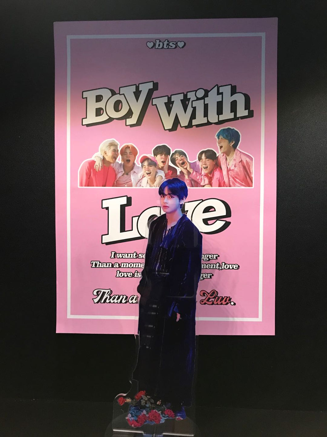 BTS  Acrylic Figure Standing Plate