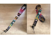Load image into Gallery viewer, Anime lanyard keychain and bus card case/ bank card case
