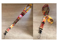 Load image into Gallery viewer, Anime lanyard keychain and bus card case/ bank card case

