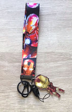 Load image into Gallery viewer, Anime lanyard keychain and bus card case/ bank card case
