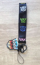 Load image into Gallery viewer, Anime lanyard keychain and bus card case/ bank card case
