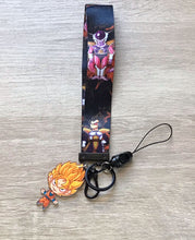 Load image into Gallery viewer, Anime lanyard keychain and bus card case/ bank card case
