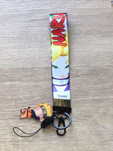 Load image into Gallery viewer, Anime lanyard keychain and bus card case/ bank card case
