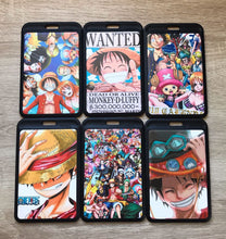 Load image into Gallery viewer, Anime lanyard keychain and bus card case/ bank card case
