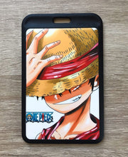 Load image into Gallery viewer, Anime lanyard keychain and bus card case/ bank card case

