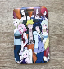 Load image into Gallery viewer, Anime lanyard keychain and bus card case/ bank card case
