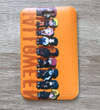 Load image into Gallery viewer, Anime lanyard keychain and bus card case/ bank card case

