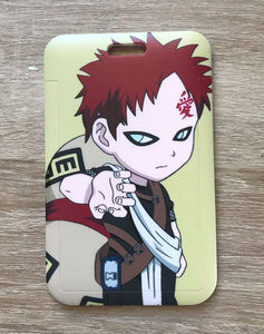 Anime lanyard keychain and bus card case/ bank card case
