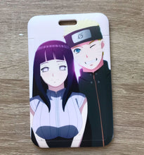 Load image into Gallery viewer, Anime lanyard keychain and bus card case/ bank card case
