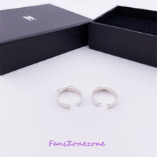 Load image into Gallery viewer, BTS  fashion Alloy plated pair ring Final+ 7pc photo-card
