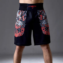 Load image into Gallery viewer, Fashion man boxing sport shorts loose training five-points shorts clothes
