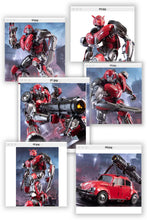 Load image into Gallery viewer, 12 Transformers toys CE-02 collection version red
