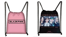 Load image into Gallery viewer, Blackpink Backpack fashion string bag
