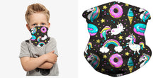 Load image into Gallery viewer, 3D printing funny kids masks fashion multifunctional scarf
