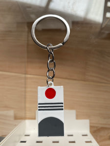 Anime fashion metal keychain