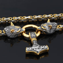 Load image into Gallery viewer, Hip-pop Viking necklace
