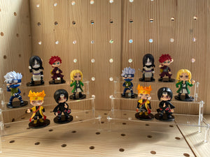 Anime N mini figures cake decorations