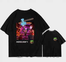Load image into Gallery viewer, 33 Mine•craft kid t-shirt 100% cotton fashion clothes
