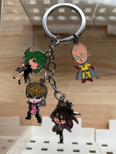 Load image into Gallery viewer, Anime fashion metal keychain
