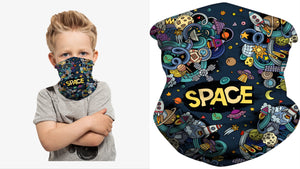 3D printing funny kids masks fashion multifunctional scarf