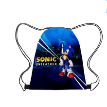 Load image into Gallery viewer, 06 So•nic string bag fashion backpack
