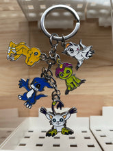 Load image into Gallery viewer, Anime fashion metal keychain
