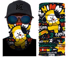 Load image into Gallery viewer, BTS 3D printing funny masks fashion multifunctional scarf 01-25
