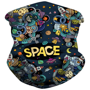 3D printing funny kids masks fashion multifunctional scarf