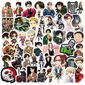 Anime Attack on T stickers