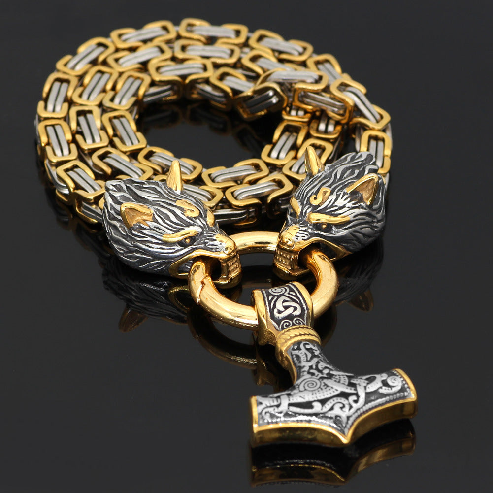 Hip-pop Viking necklace