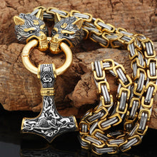 Load image into Gallery viewer, Hip-pop Viking necklace
