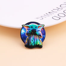 Load image into Gallery viewer, 320 Star • W mini figures badge
