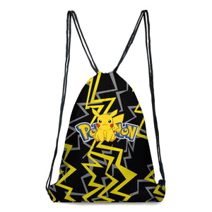 18 Poke•Mon string bag fashion backpacks