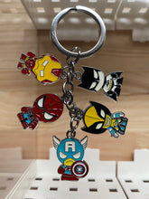 Load image into Gallery viewer, Anime fashion metal keychain

