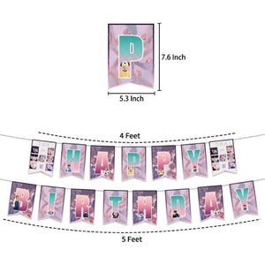 401 BTS birthday party decoration