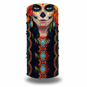 Ghost 3D printing funny masks fashion multifunctional scarf