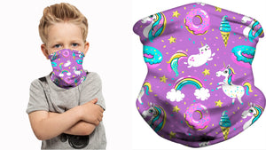 3D printing funny kids masks fashion multifunctional scarf