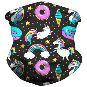 3D printing funny kids masks fashion multifunctional scarf