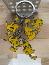 Load image into Gallery viewer, Anime fashion metal keychain
