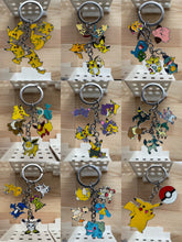 Load image into Gallery viewer, Anime fashion metal keychain
