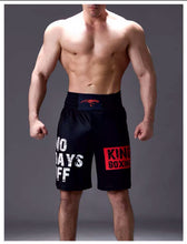 Load image into Gallery viewer, Fashion man boxing sport shorts loose training five-points shorts clothes
