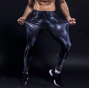 306 Fashion sport clothes tight training clothes 3D printing hulk gym gears