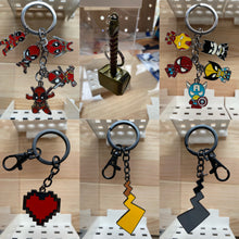 Load image into Gallery viewer, Anime fashion metal keychain
