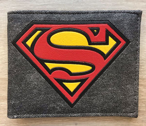 Anime superhero fashion PU wallet