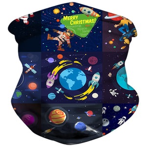 3D printing funny kids masks fashion multifunctional scarf